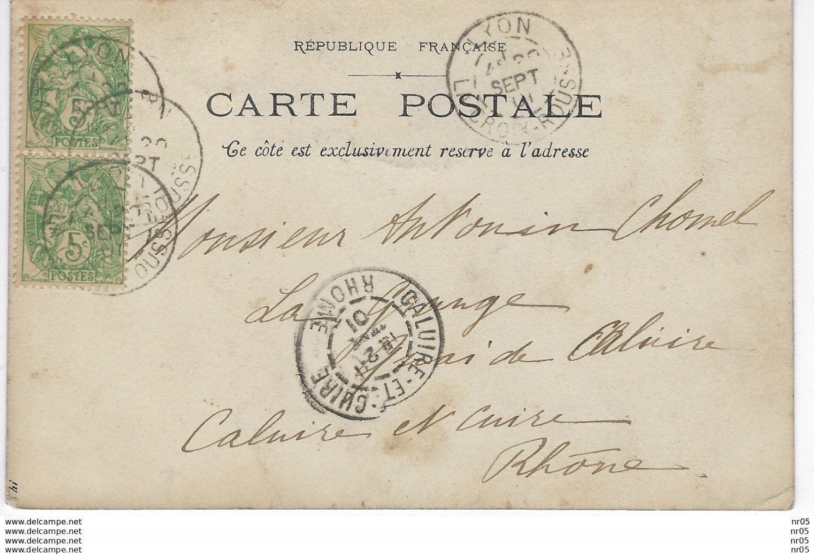 ANGES - Angelots - Cloches - Enfants - Chaudron - Vapeur Montant Au Ciel ..( Cachet Postal Caluire Et Cuire - Rhone 1901 - Autres & Non Classés