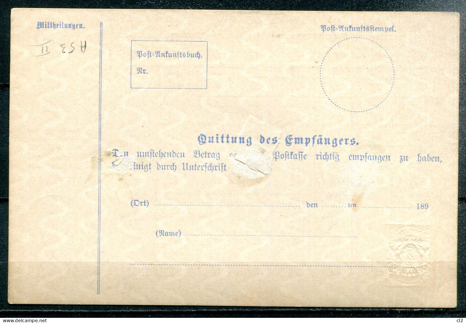 BAVIERE - Ganzsache(Entier Postal) - Mi A53* - Postal  Stationery