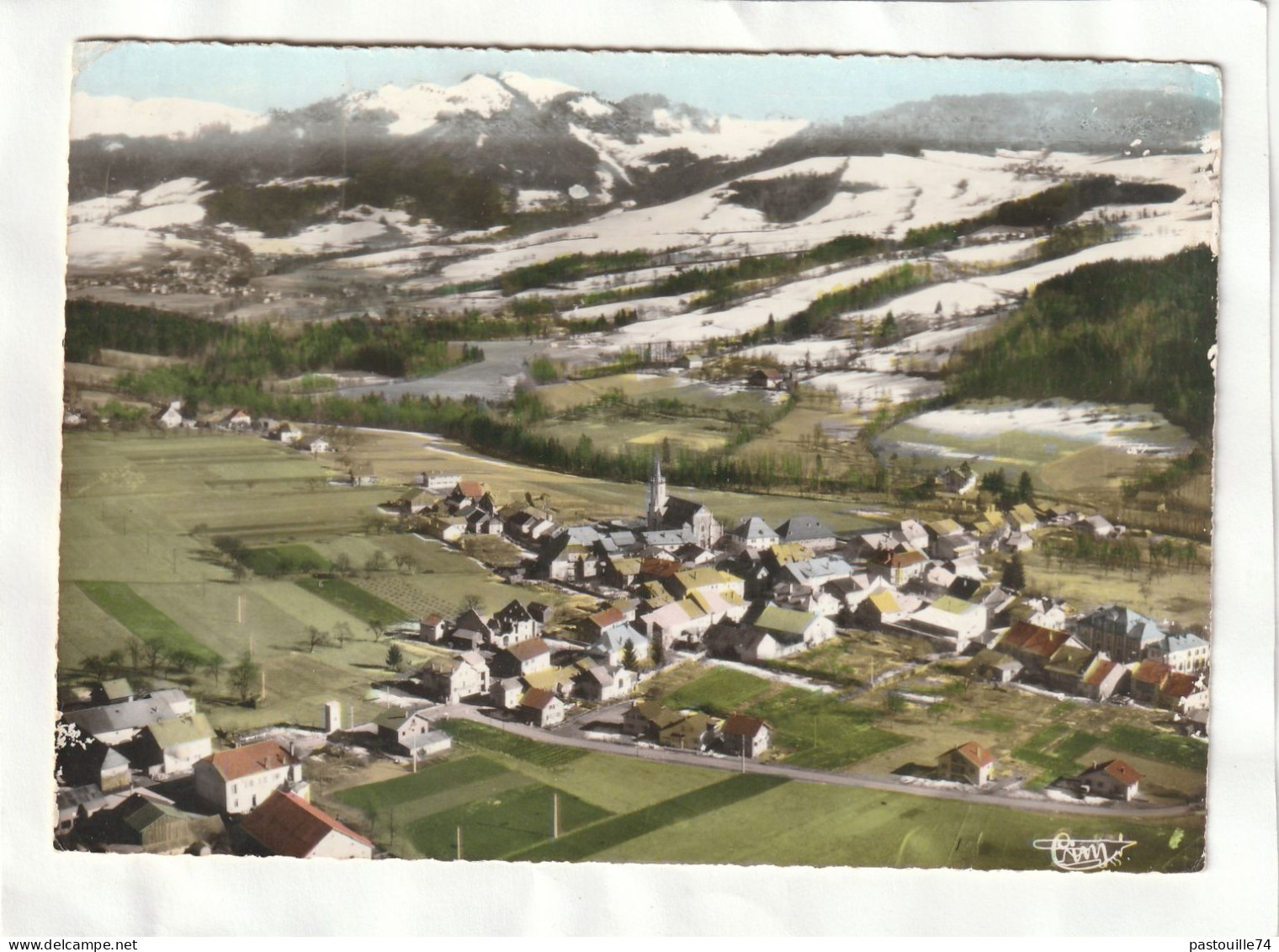 CPM. 15 X 10,5  -  BOËGE  -  Vue Générale - Boëge