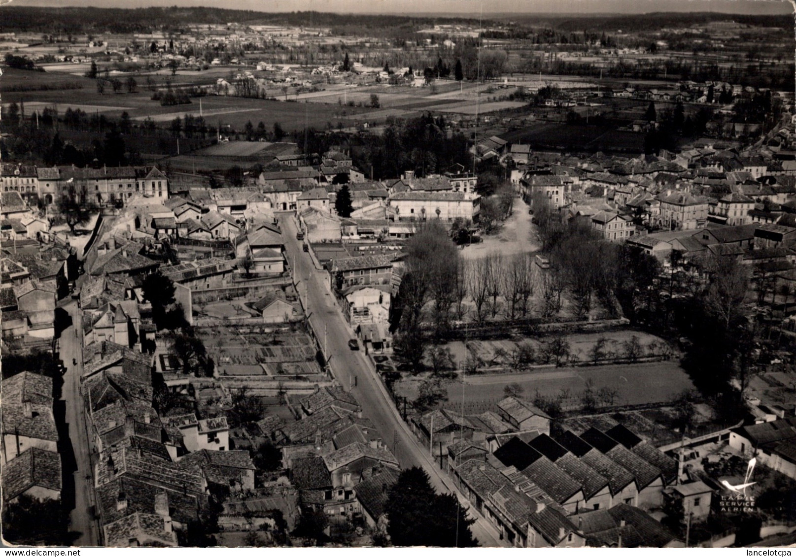 24 - MUSSIDAN / VUE GENERALE AERIENNE - Mussidan