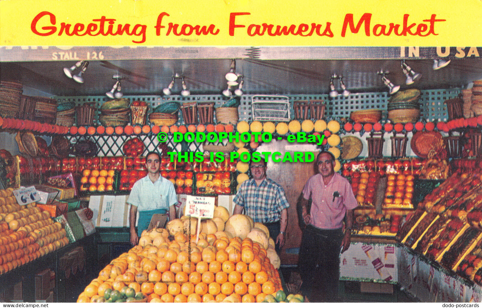 R527467 Greeting From Farmers Market. Los Angeles. California. Mitock. Plastichr - World