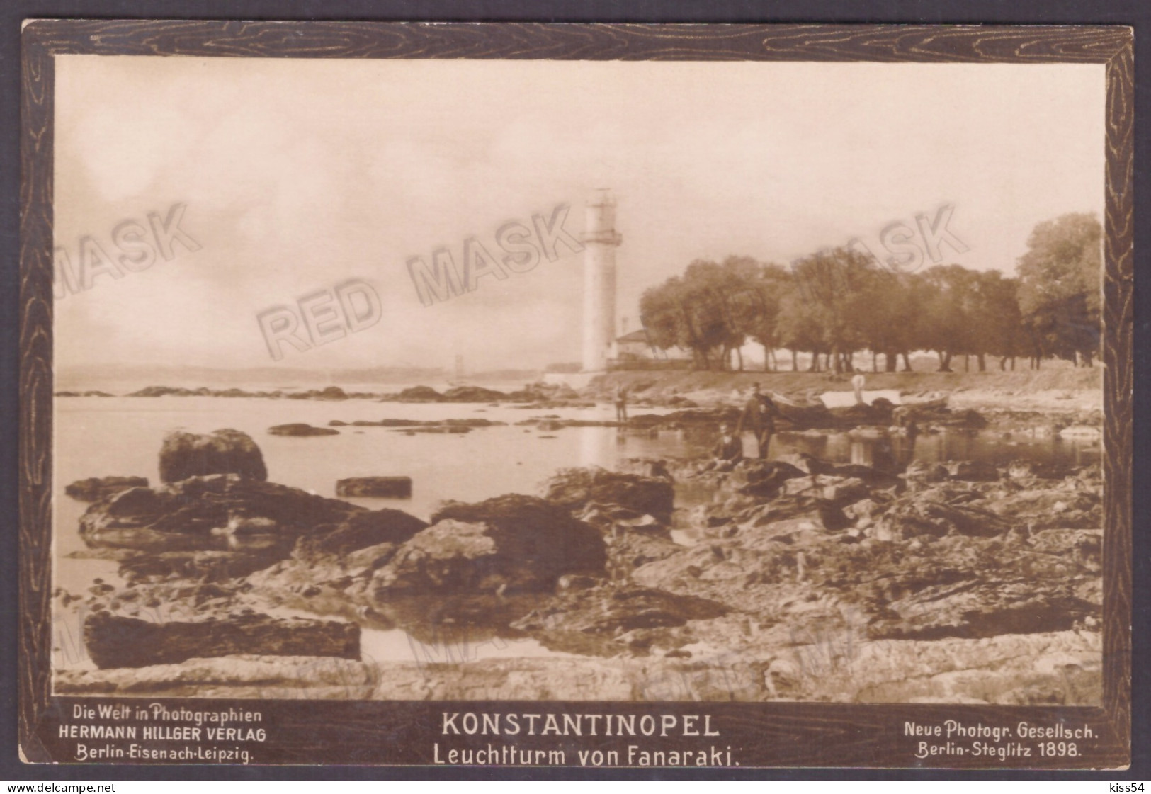 TR 02 - 24286 CONSTANTINOPLE, Lighthouse, Turkey ( 15/10 Cm) - Old Photocard - Unused - Turquie