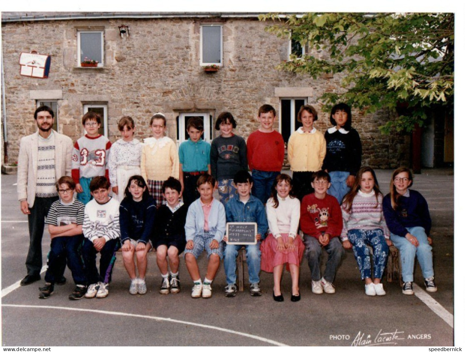 Photo De Classe Saint St MOLF 44 France - école Elève Enfant Année 1993 -1994 Photos Scolaires Lacoste Angers - Personas Identificadas