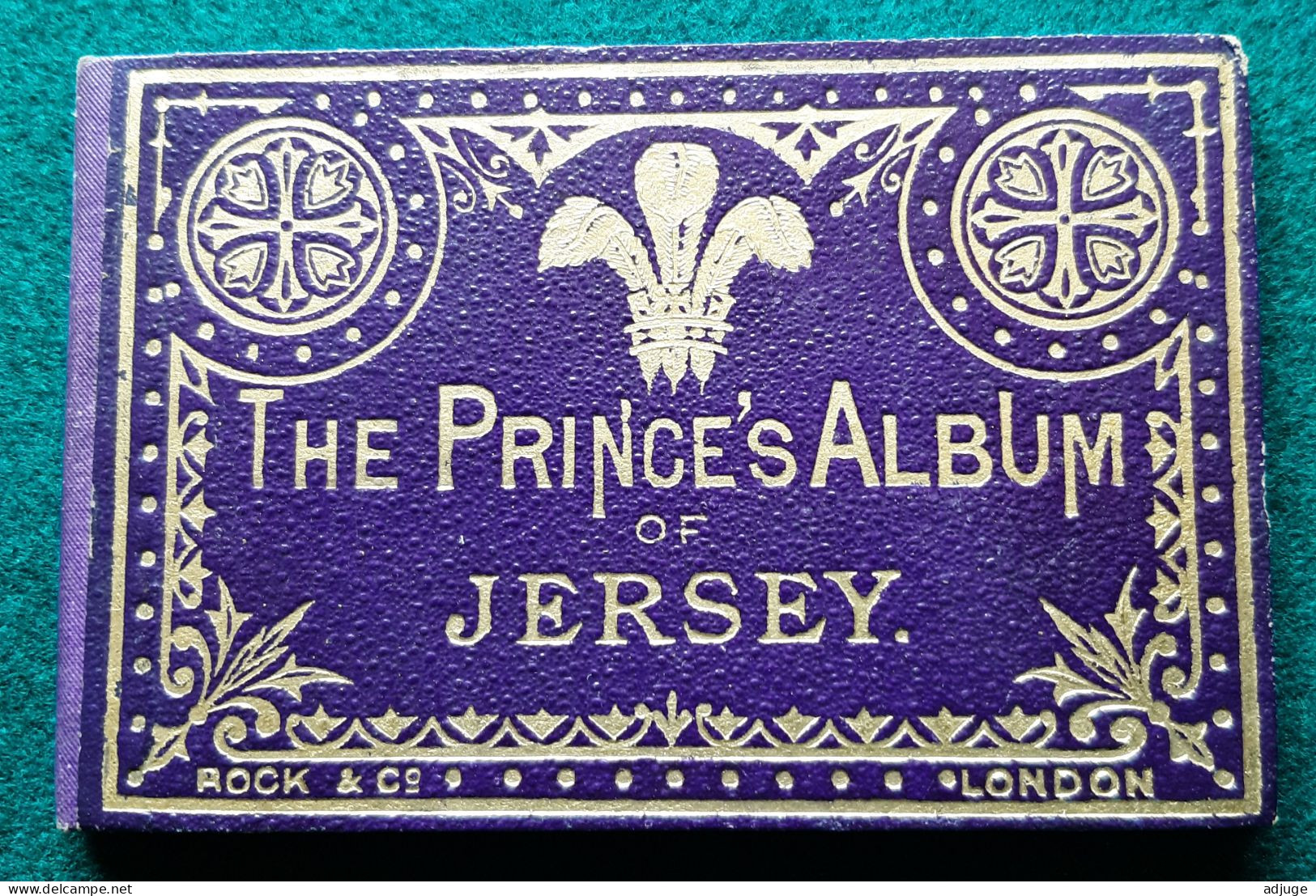 "The PRINCE'S ALBUM Of JERSEY" Carnet De 12 Gravures De 1858 à 1865* Rock Br. & Payne  TOP- Cf. Scans - Otros & Sin Clasificación