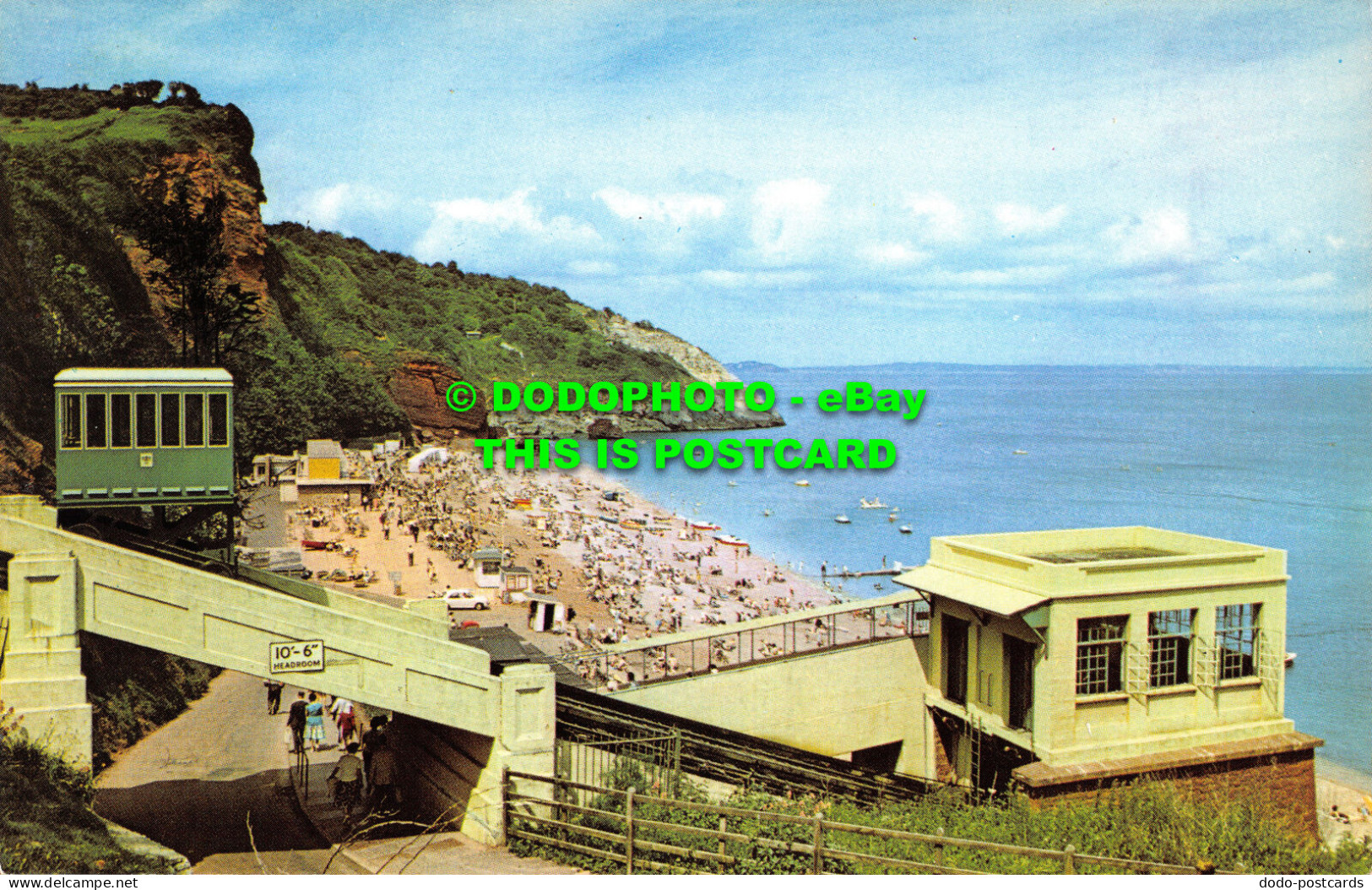 R527475 Oddicombe Beach. Jarrold. Postcard - World