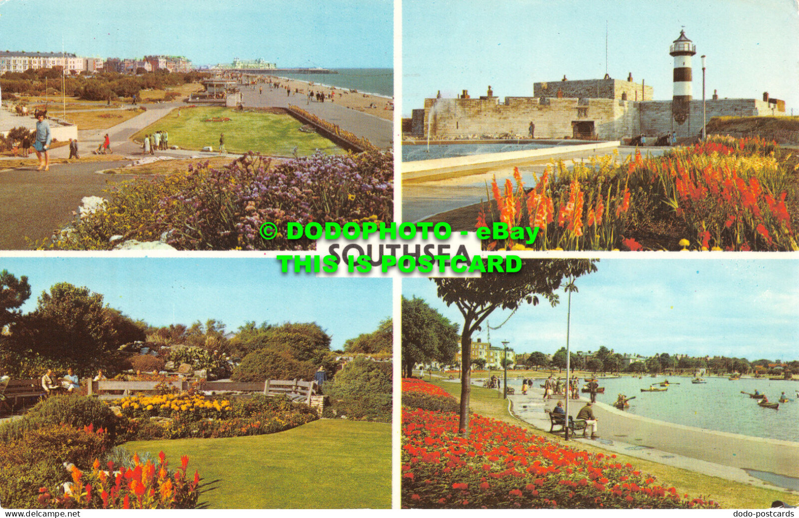 R527485 Southsea. The Promenade. Multi View. 1973 - World