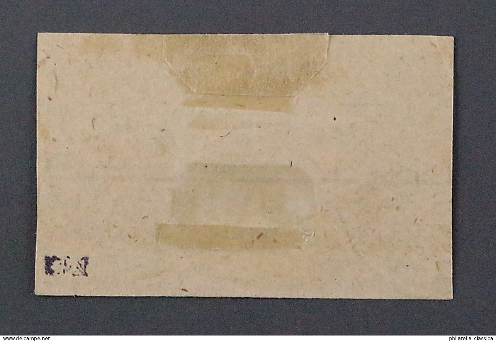 Dt. Reich 26, 7 Kr. Großer Schild, LUXUS-Paar, Briefstück LÖRRACH, KW 280,- € - Usati