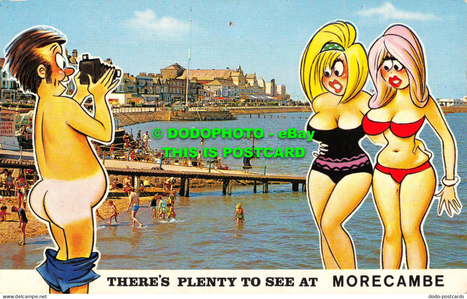 R526930 There Plenty To See At Morecambe. Bamforth. Color Gloss View Series. 197 - World