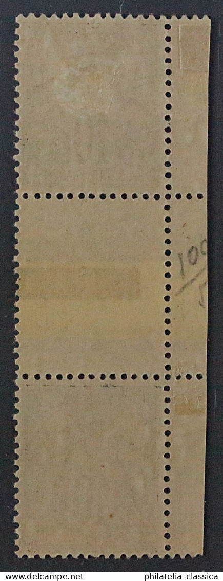 Frankreich  72 I+II, Type I + II Zusammenhängend Im ZWISCHENSTEGPAAR, KW 500,- € - 1876-1878 Sage (Tipo I)