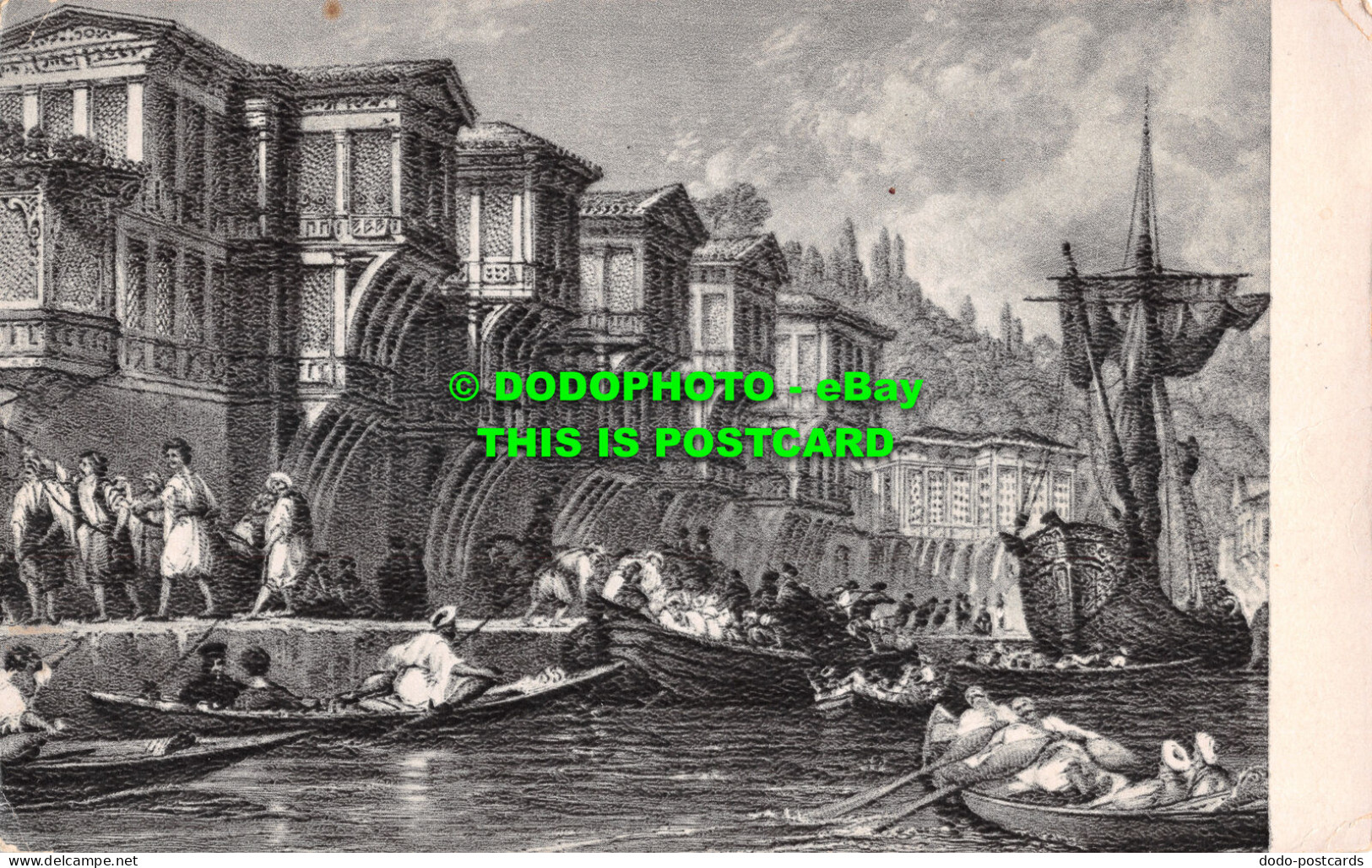 R527160 Old Istanbul. Towmen So Called Boat Pulling Men At Old Bosphorus. T. All - World