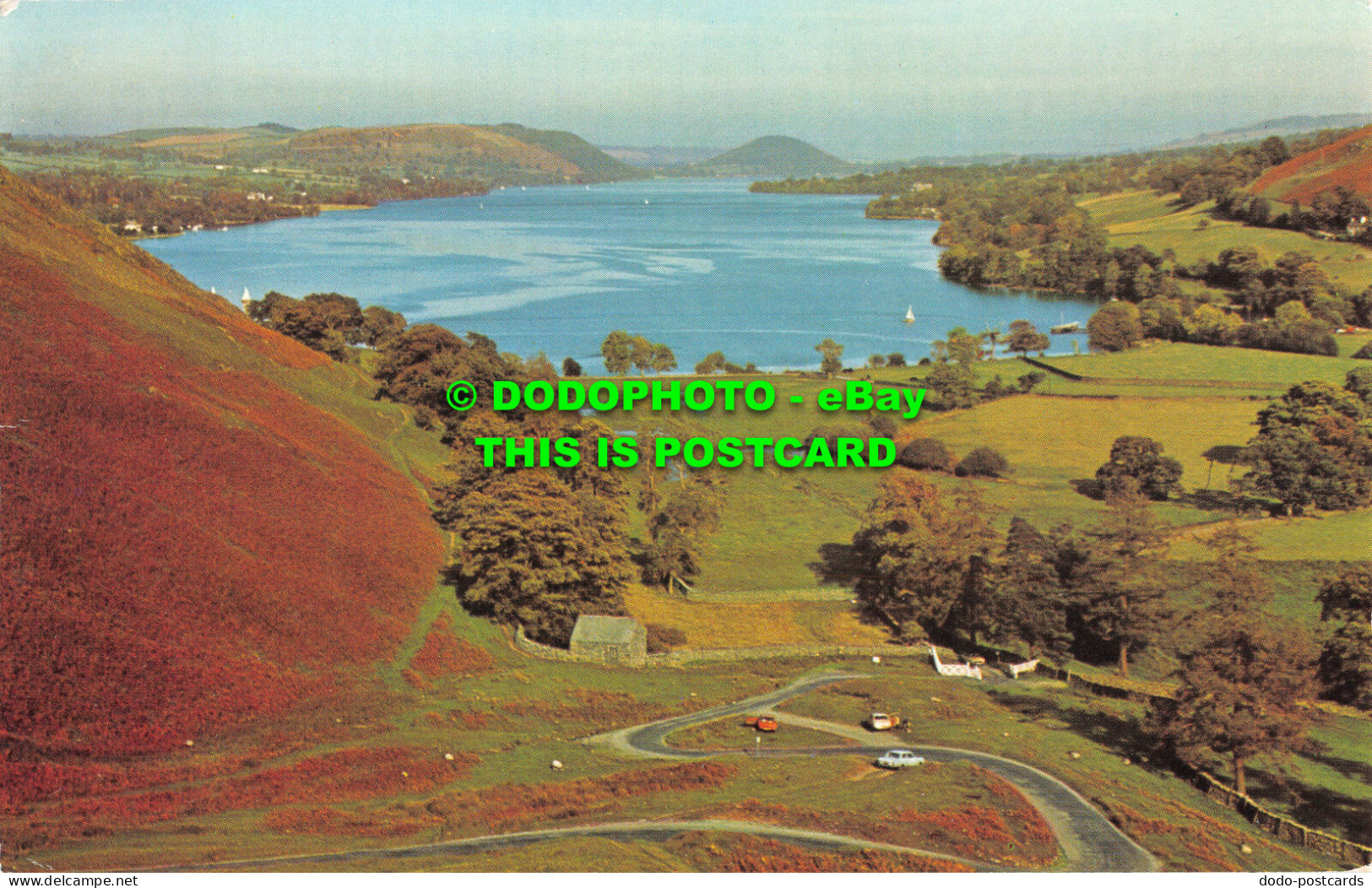 R527162 Ullswater. Howtown Hause. Gomis. Postcard - World