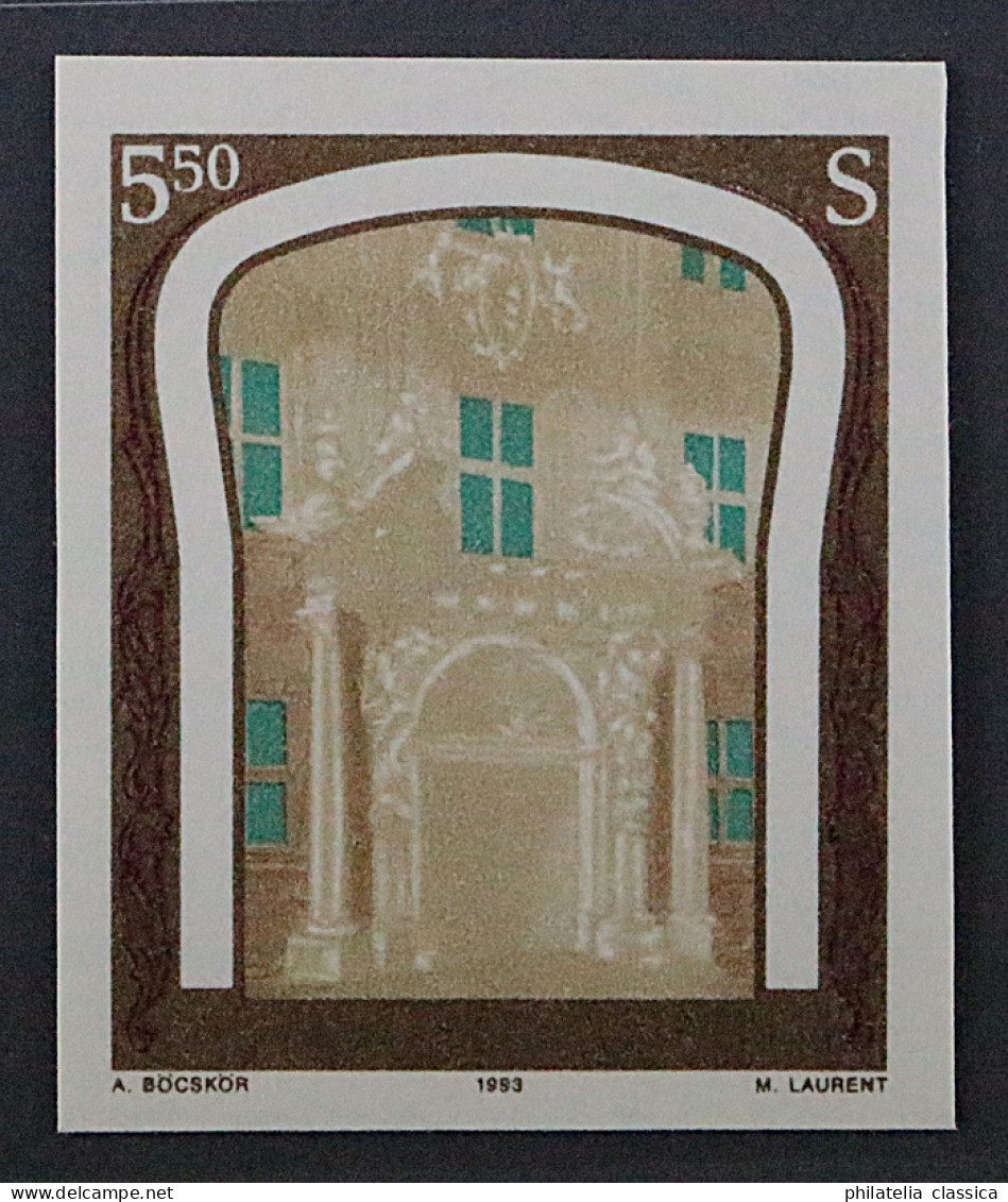 ÖSTERREICH 2085 PH U ** Seltener PHASENDRUCK UNGEZÄHNT, Postfrisch, 660,-€ - Unused Stamps