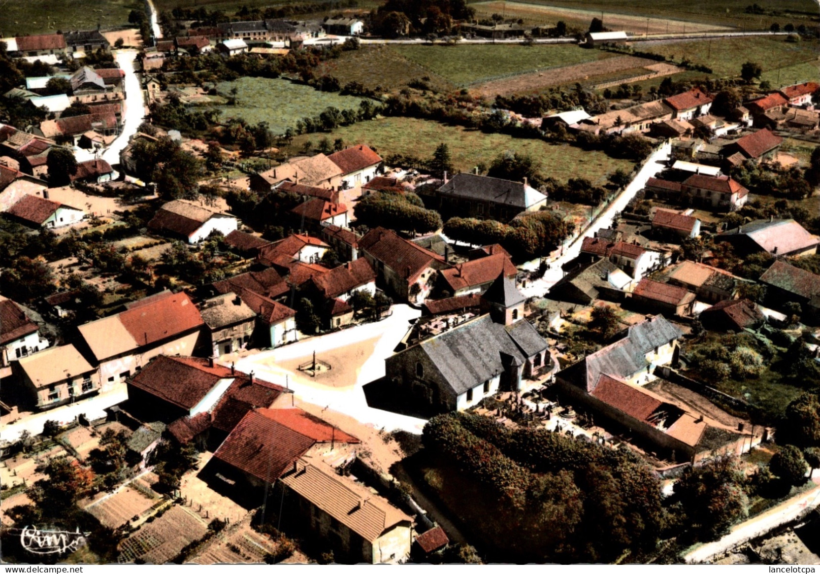 52 - COLOMBEY LES DEUX EGLISES / VUE GENERALE AERIENNE - Colombey Les Deux Eglises