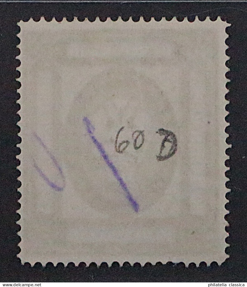 1901, FINNLAND 60 D B, Wappen 10 Mk. Grünlichgrau, Sauber Gestempelt, 180,-€ - Usados
