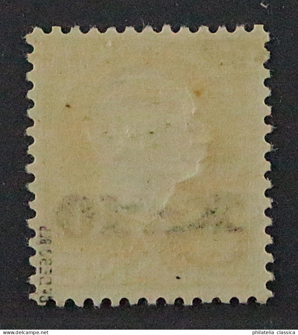 1924, ISLAND 111 ** Aufdruck Frederik 10 Kr. Gelb, Postfrisch, Geprüft 800,-€ - Nuovi