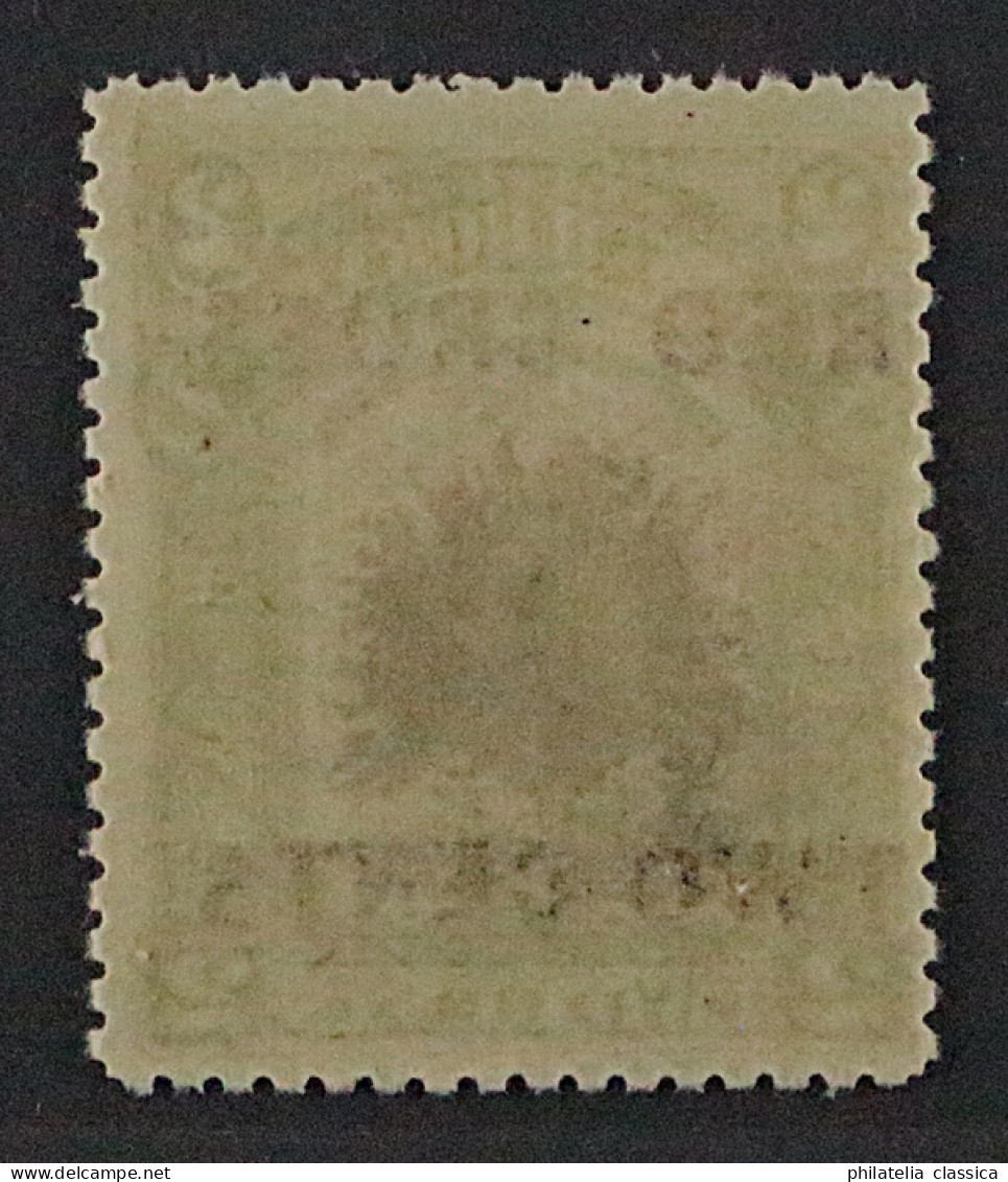 1918, NORDBORNEO 163 II ** Rotes Kreuz, Weiter Abstand, 13 Mm, SELTEN, 240,-€ - North Borneo (...-1963)