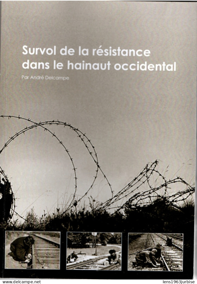 Survol De La Résistance Dans Le Hainaut Occidental , André Delcampe , ( 2012 ) - Guerra 1939-45