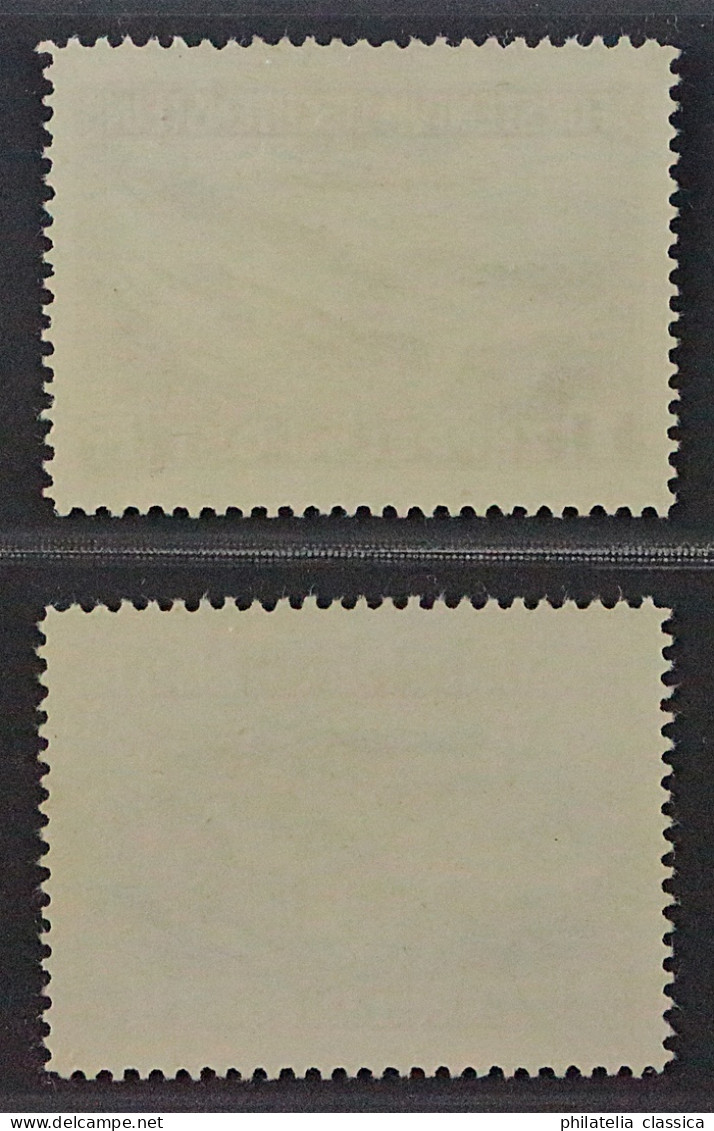 Liechtenstein 114-15 ** Zeppelin 1931, Postfrischer Qualitäts-Satz, KW 700,- € - Unused Stamps