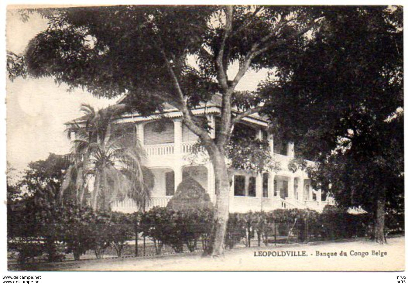 LEOPOLDVILLE - Banque Du Congo Belge  ( CONGO BELGE Afrique ) - Kinshasa - Leopoldville (Leopoldstadt)