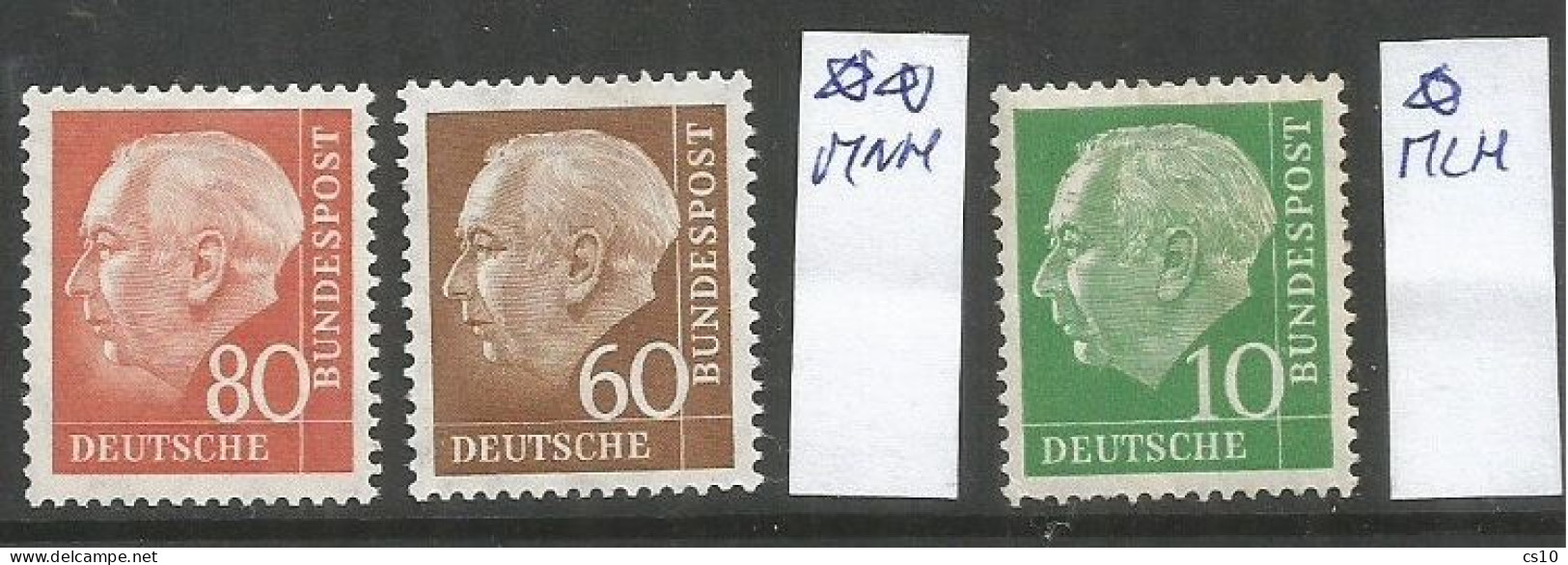 Germany BRD 1949/1960 Quite Cpl Collection 13 Scans MNH/mlh Incl.CELEBRATIVES With Hvs Great Condition SEE SCANS - Collezioni