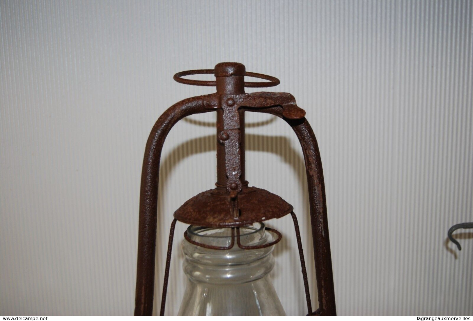 E1 Ancienne Lampe à Huile - Mineur - Objet De Métier - Antike Werkzeuge