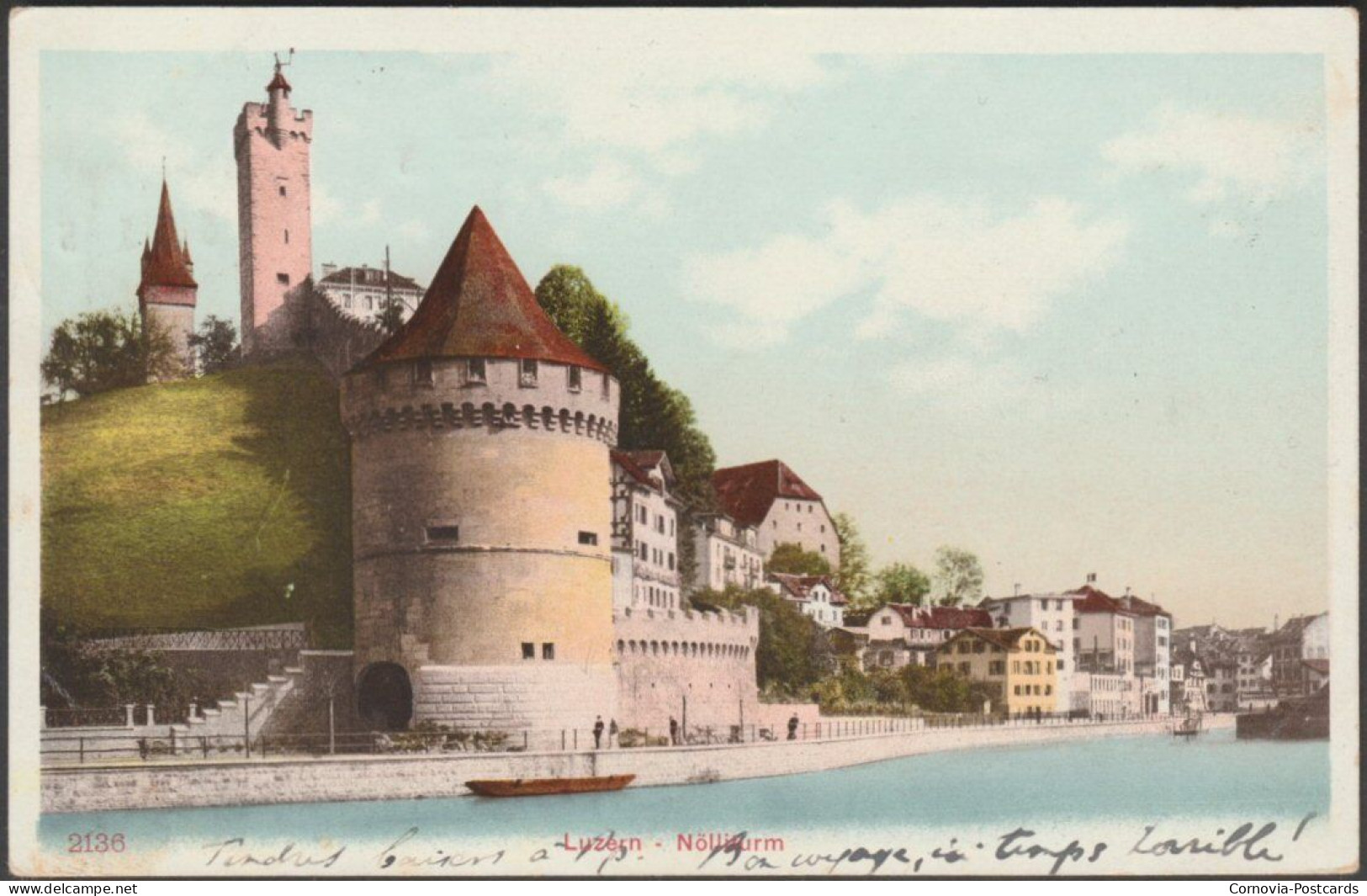 Nölliturm, Luzern, 1905 - AK - Lucerna