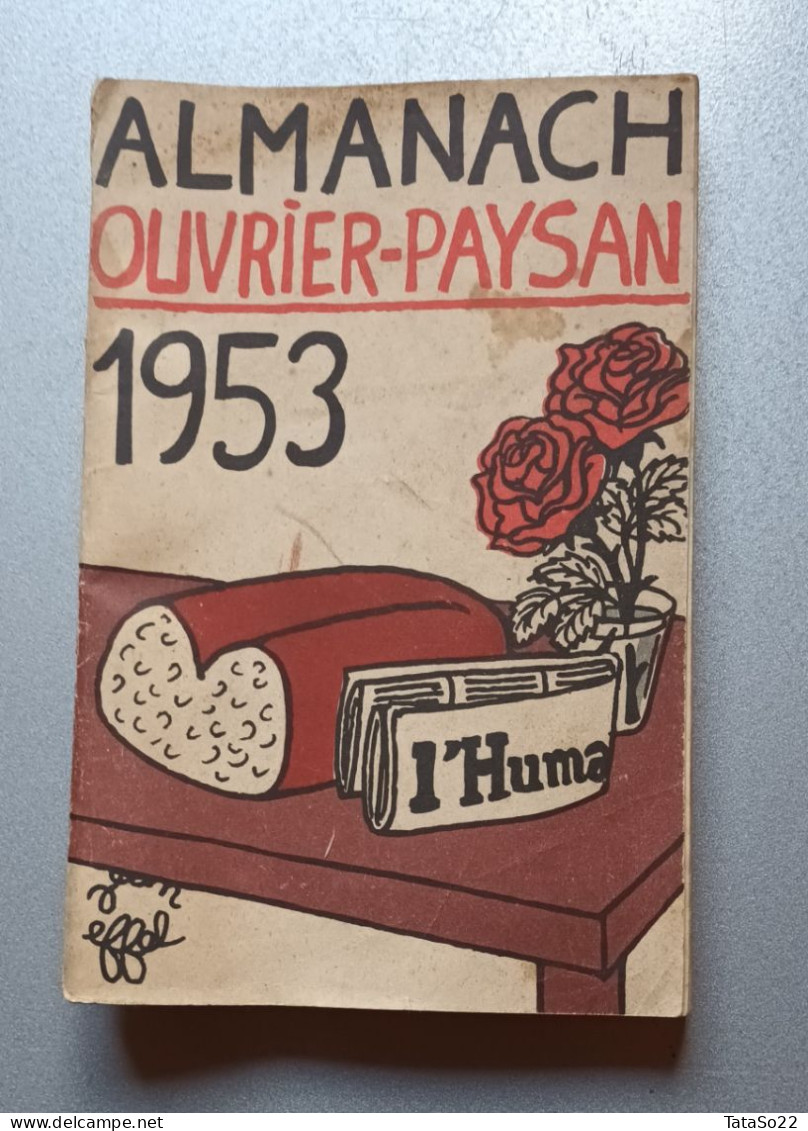 Almanach Ouvrier-paysan 1953 (communisme) - Politique