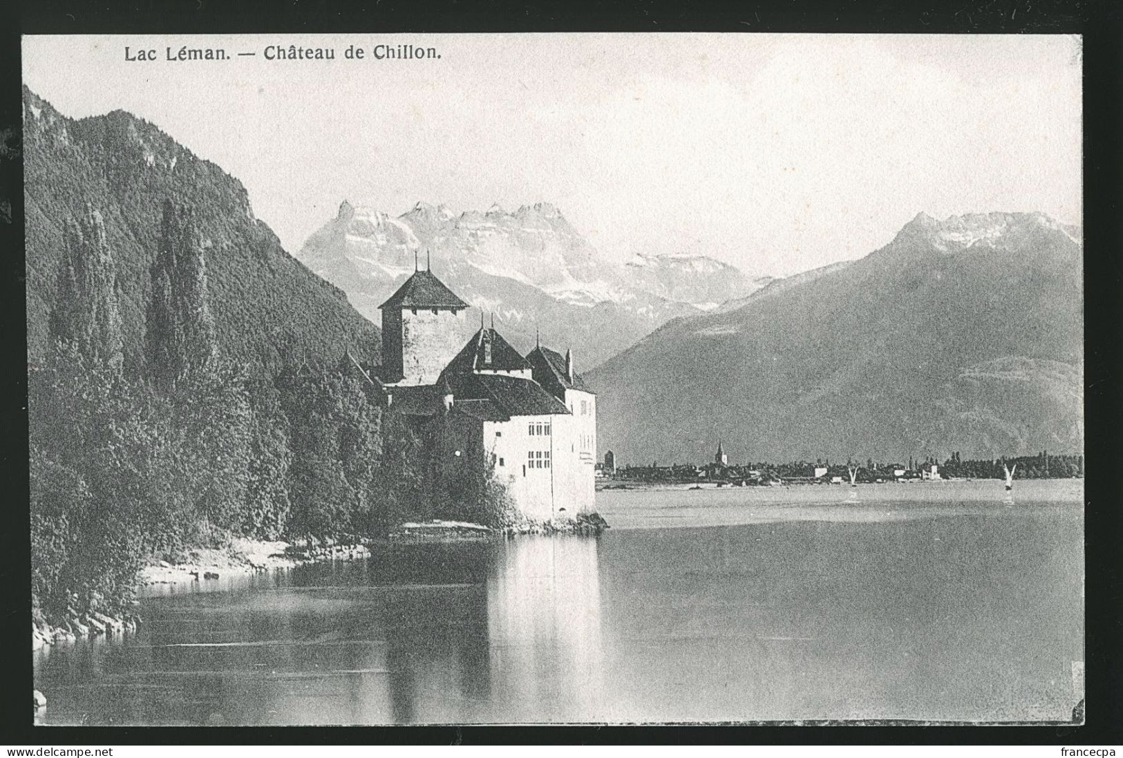 14527 - SUISSE -  CHÂTEAU DE CHILLON - Lac Léman - Autres & Non Classés