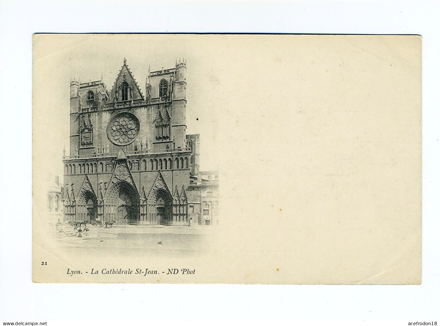 Lyon - La Cathédrale Saint-Jean - Other & Unclassified