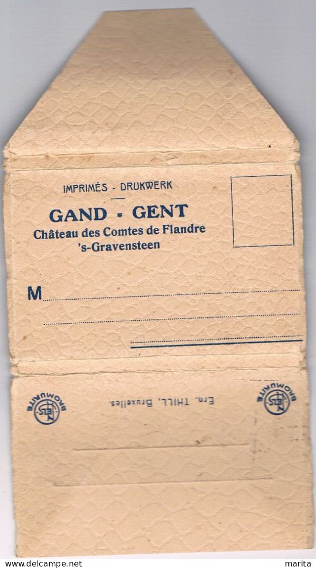 Gent Gravensteen  - Gand Château Des Comtes De Flandre - Gent