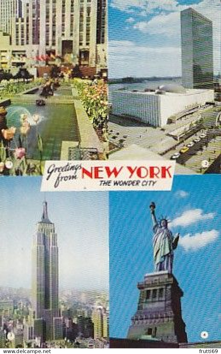 AK 215349 USA - New York City - Mehransichten, Panoramakarten
