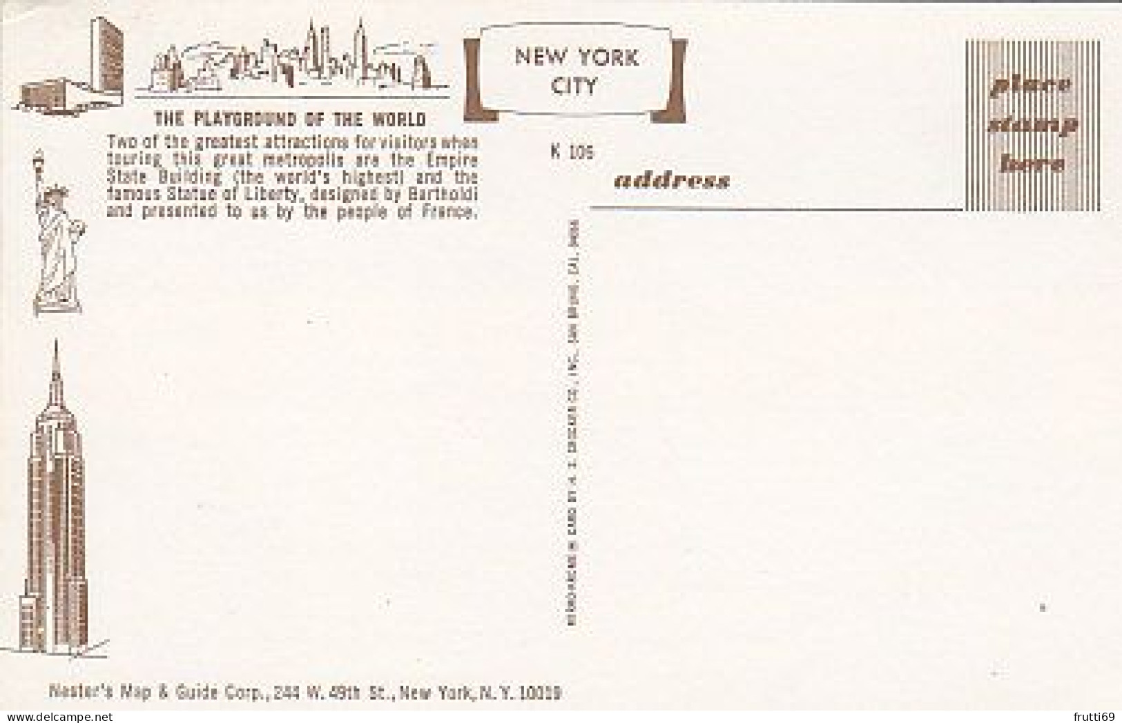 AK 215350 USA - New York City - Multi-vues, Vues Panoramiques