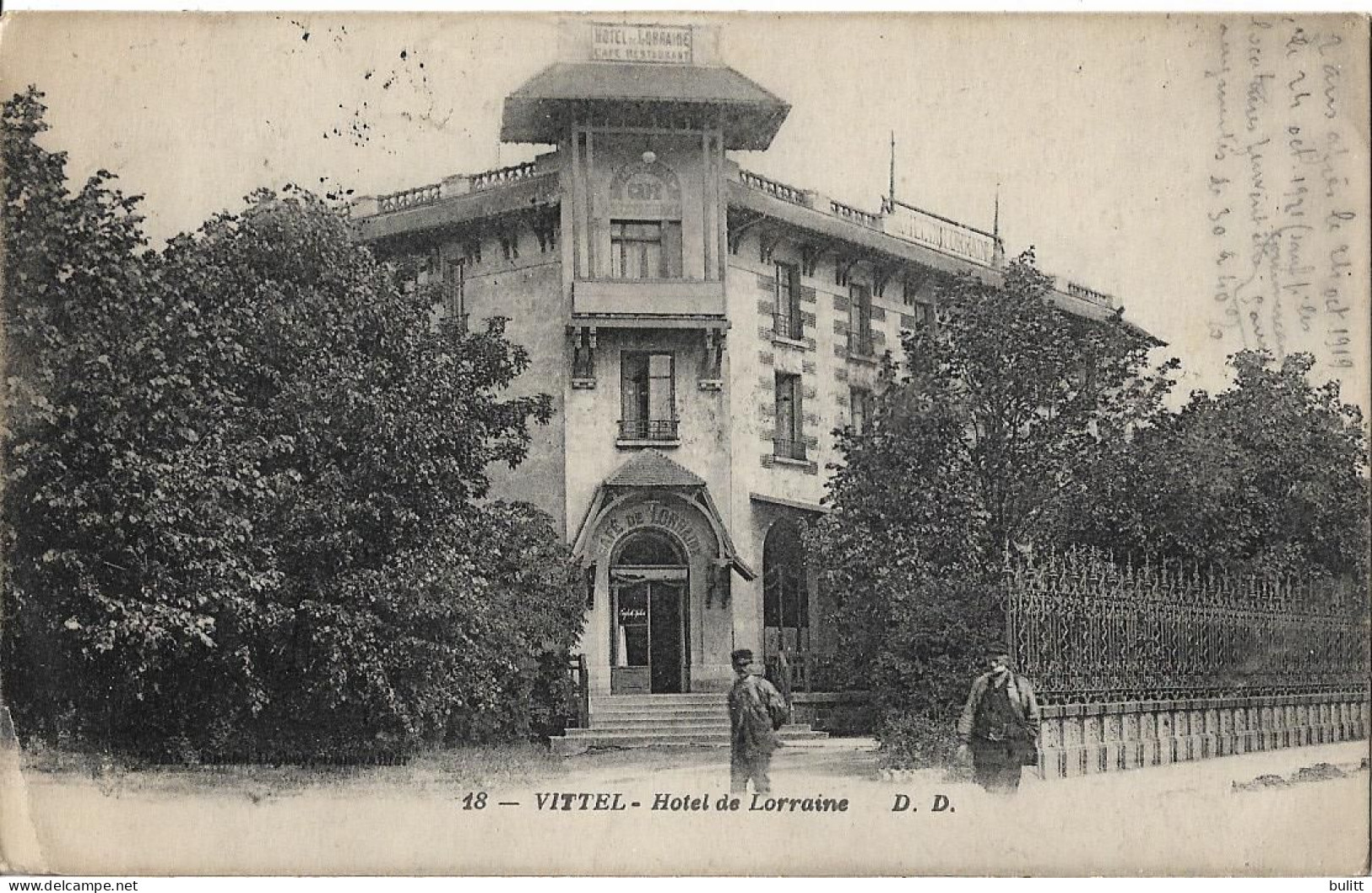 VITTEL - Hôtel De Lorraine - Vittel