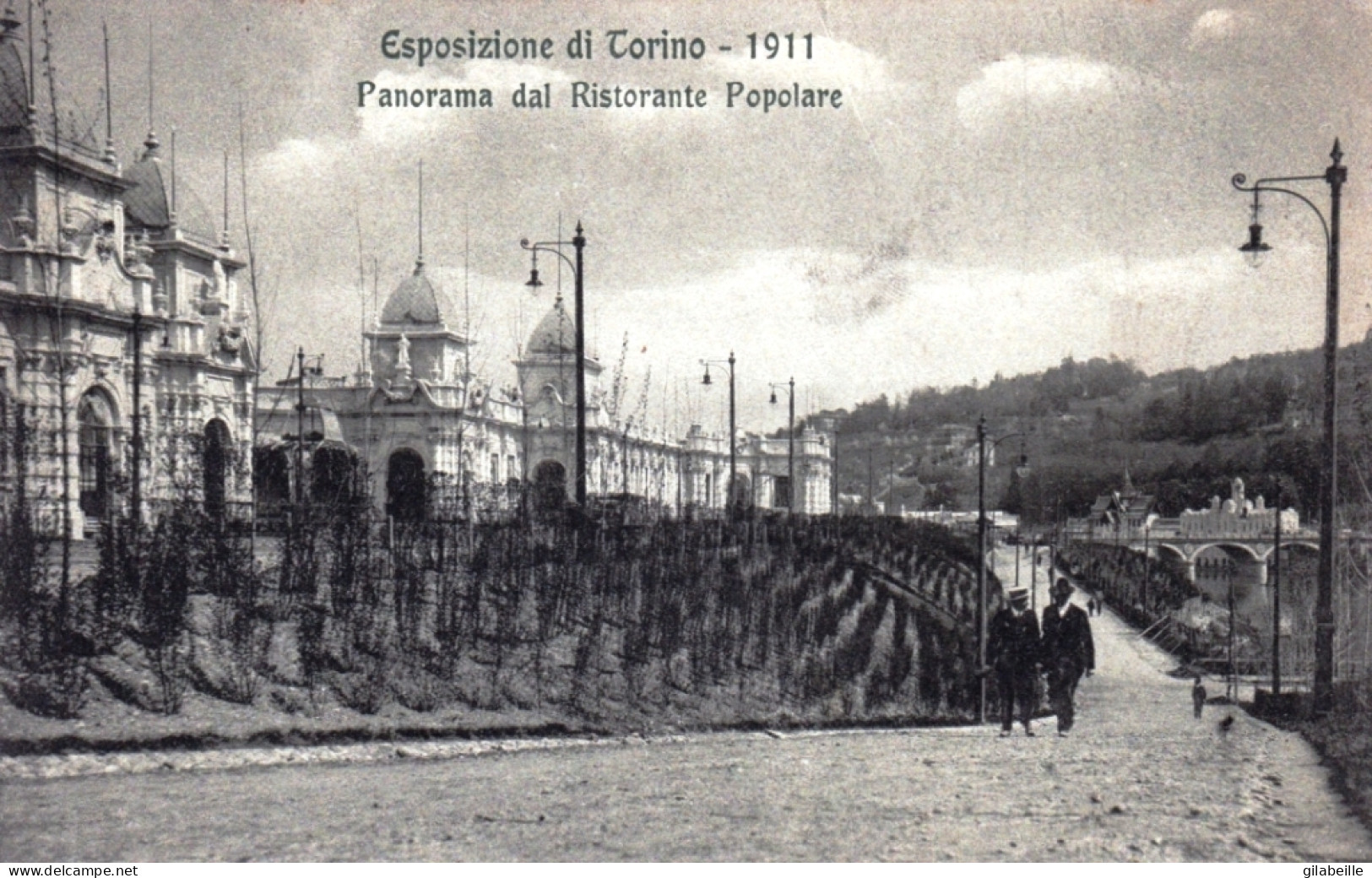 Esposizione Di TORINO -  1911 - Panorama Dal Ristorante Popolare - Exposiciones