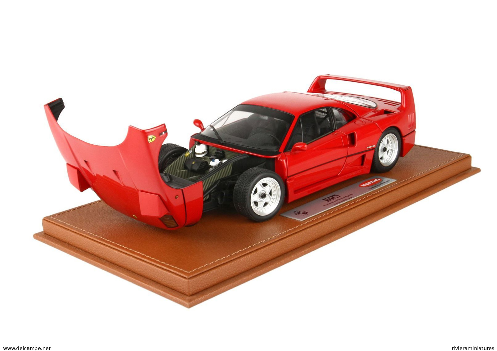 BBR / KYOSHO - FERRARI F40 Valeo Rosso Corsa - Personal Car Gianni Agnelli - BBR KS002 - 1/18 - Otros & Sin Clasificación