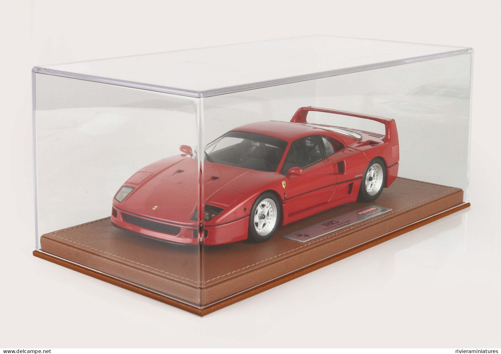 BBR / KYOSHO - FERRARI F40 Valeo Rosso Corsa - Personal Car Gianni Agnelli - BBR KS002 - 1/18