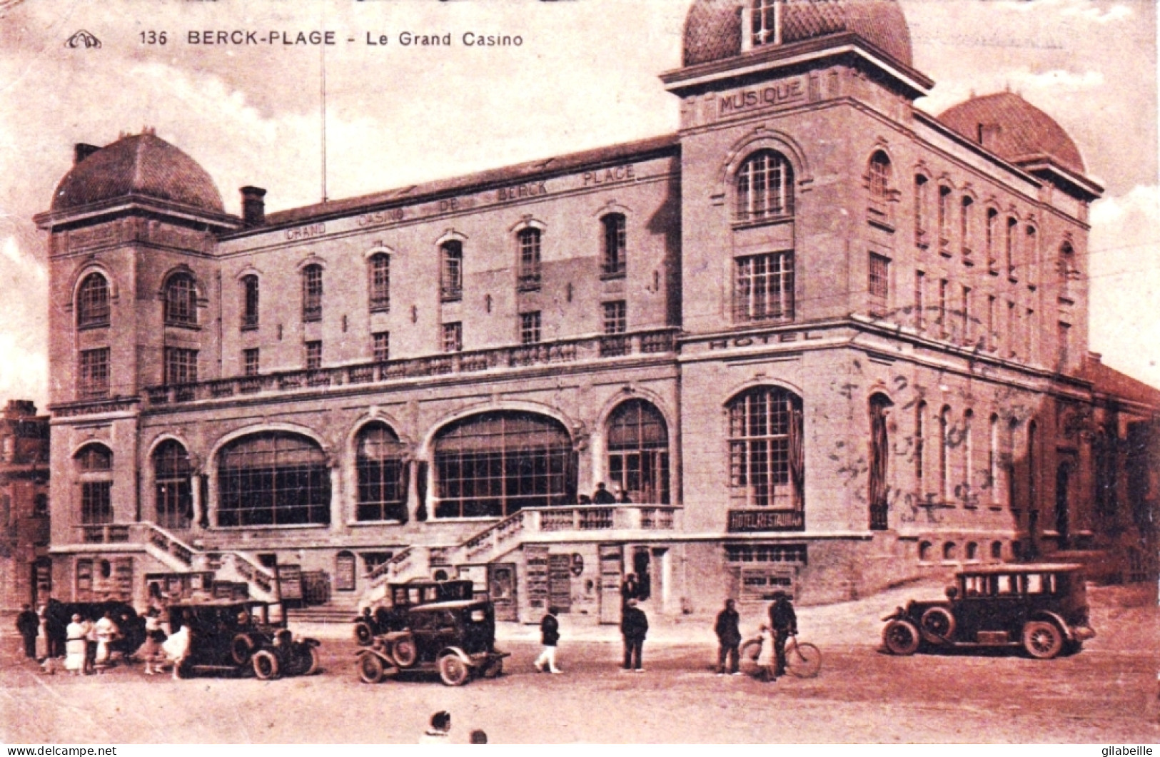 62 - Pas De Calais - BERCK PLAGE - Le Grand Casino - Berck