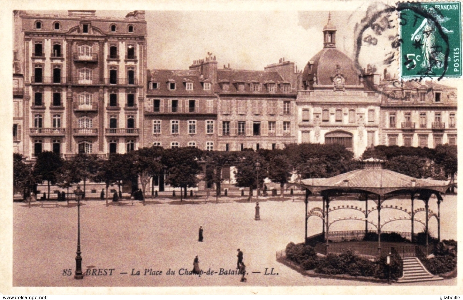 29 - Finistere -  BREST - La Place Du Champ De Bataille - Brest