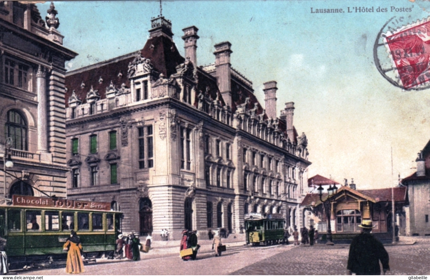  Vaud - LAUSANNE - Hotel Des Postes - Autres & Non Classés