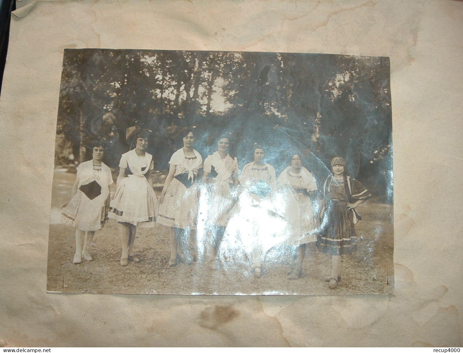 31 AURIAC SUR VENDINELLE album souvenir cavalcade 1927 photographe merlin toulouse  42 photos   42scans