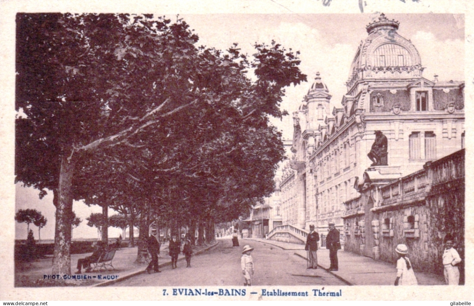 74 - Haute Savoie - EVIAN Les BAINS - Etablissement Thermal - Evian-les-Bains