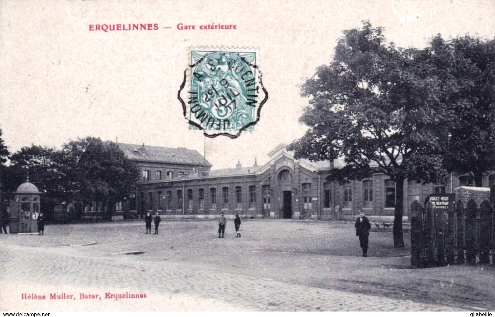 Hainaut - ERQUELINNES - Gare Exterieure - Erquelinnes