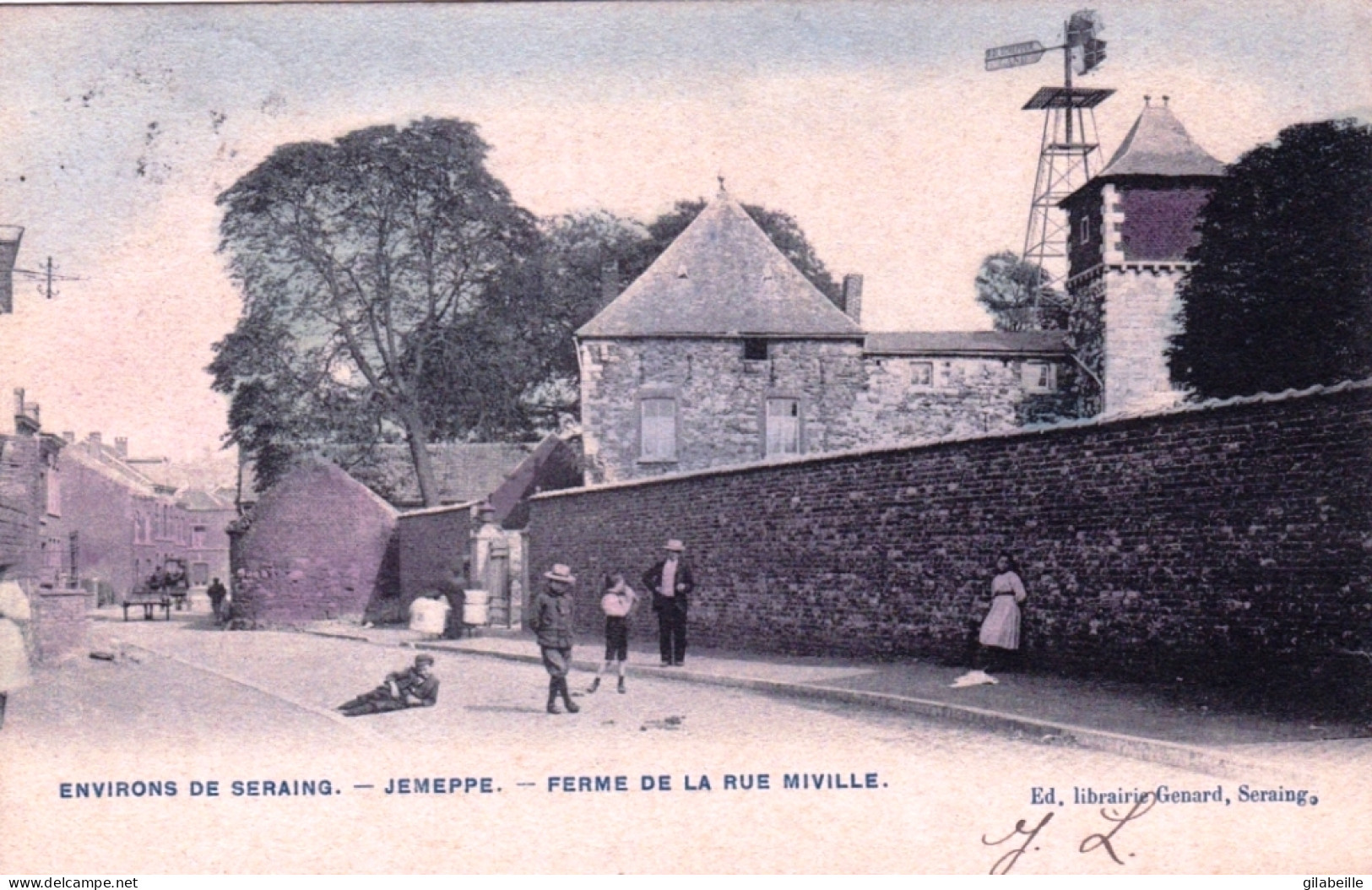 Environs De Seraing - JEMEPPE Sur MEUSE  - Ferme De La Rue Miville - Autres & Non Classés