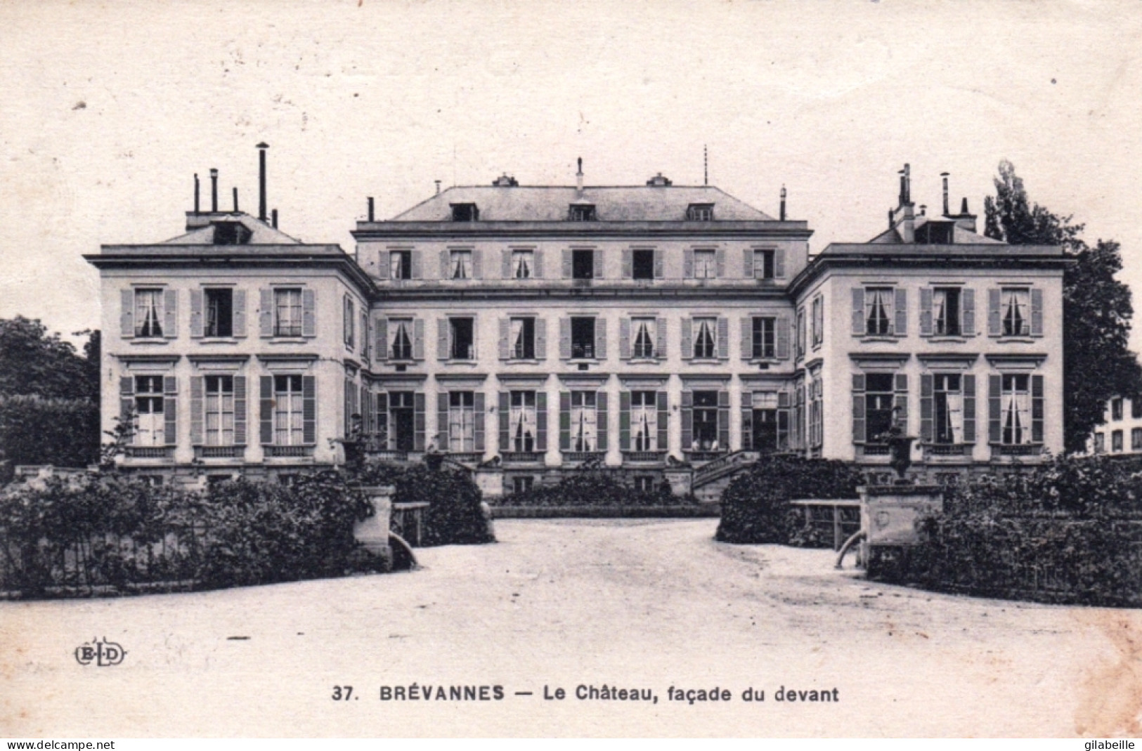 94 - Val D'oise - BREVANNES - Le Chateau - Facade Du Devant - Limeil Brevannes