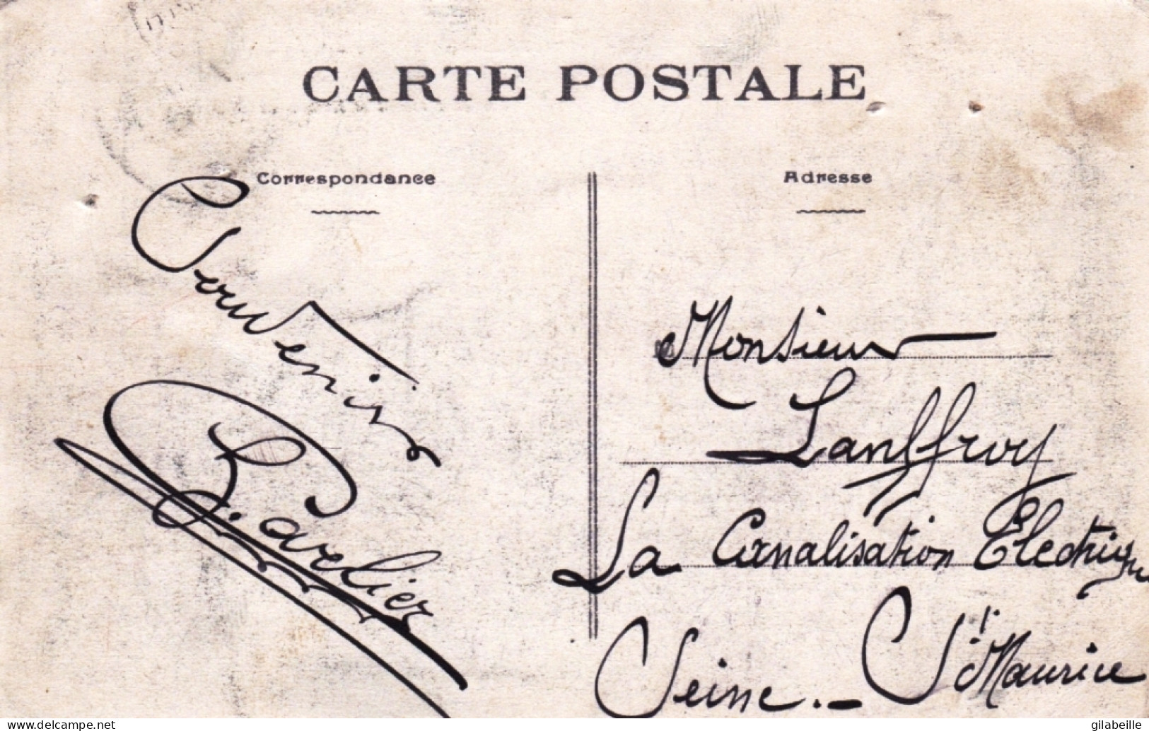 44 - SAINT NAZAIRE -  Lancement Du Cuirassé "France " 7 Novembre 1912 -  Sur Cale Avant Le Lancement - Saint Nazaire