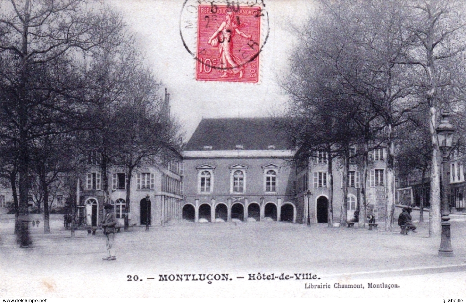 03 - Allier - MONTLUCON - Hotel De Ville - Montlucon