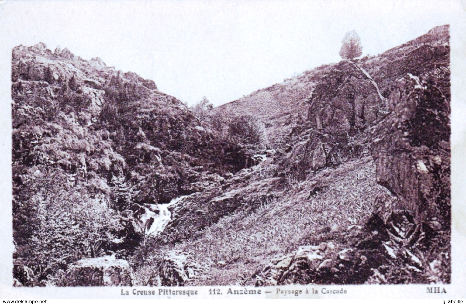 23 - Creuse - ANZEME - Paysage A La Cascade - Autres & Non Classés