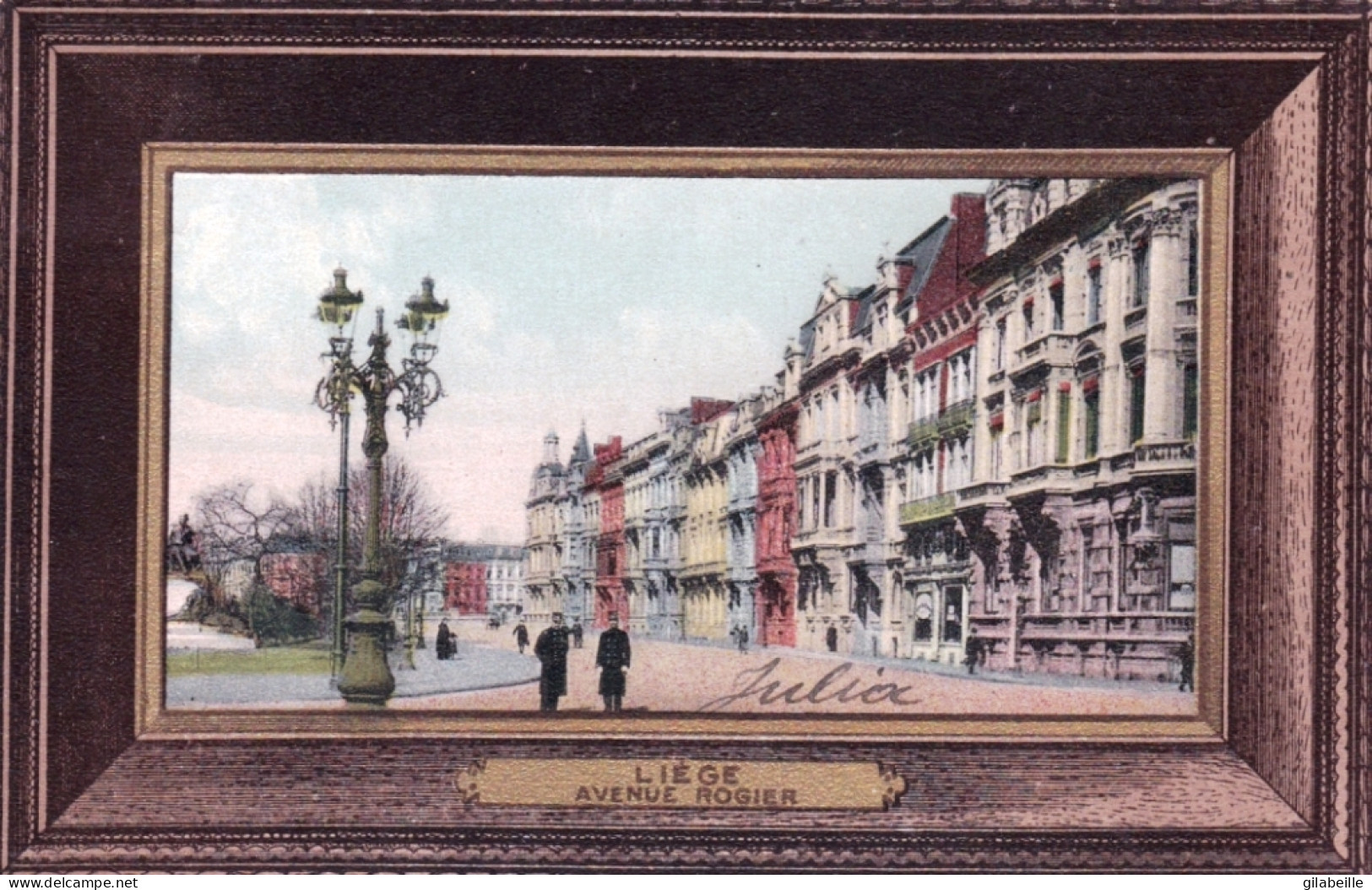 LIEGE -  Avenue Rogier - 1907 - Luik