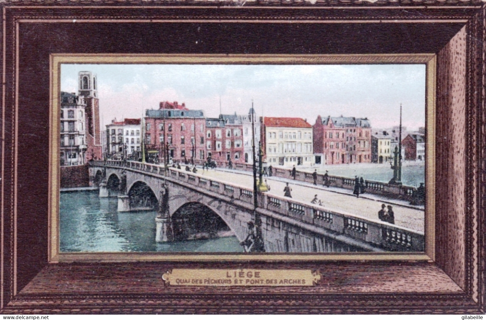 LIEGE -  Quai Des Pecheurs Et Pont Des Arches  - 1907 - Liège