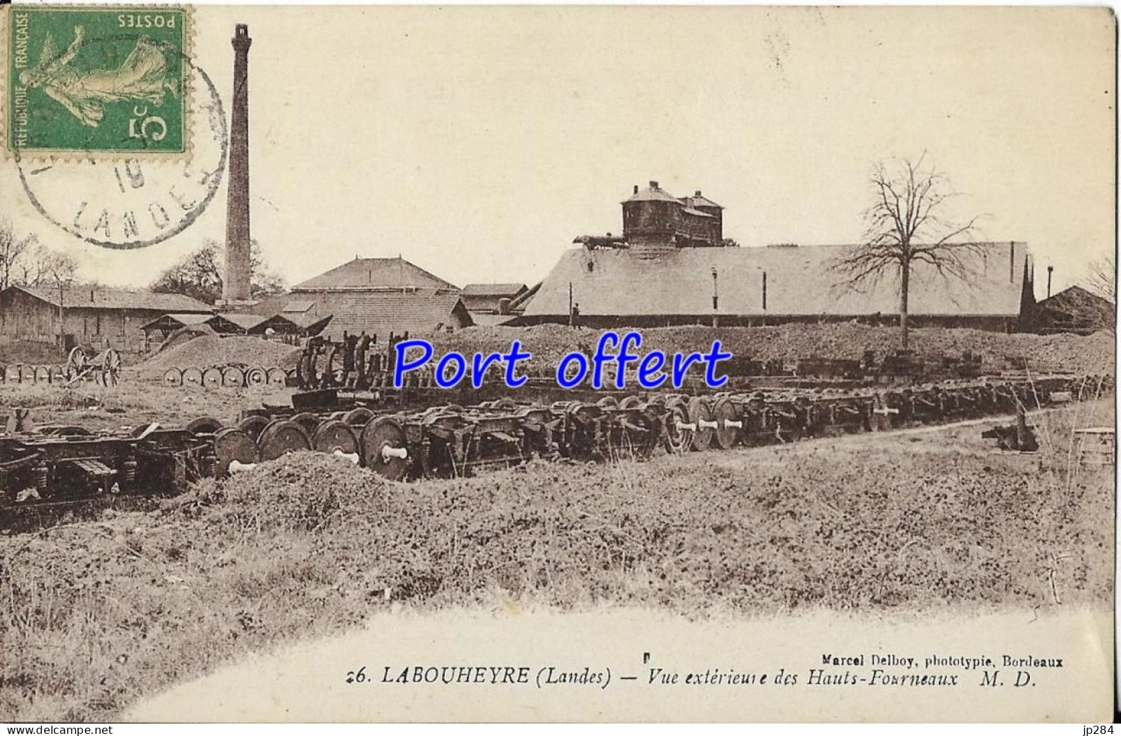 40 - Labouheyre - Vue Extérieure Des Hauts-Fourneaux - Other & Unclassified